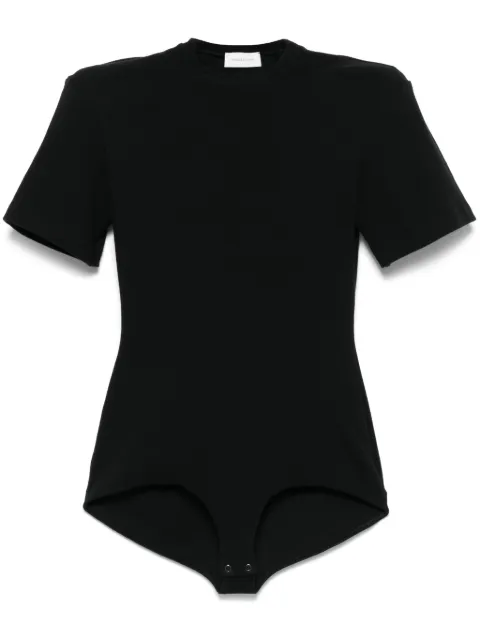 Magda Butrym ribbed short-sleeve bodysuit