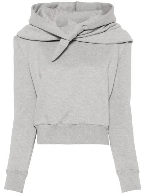 Magda Butrym knot-detail hoodie