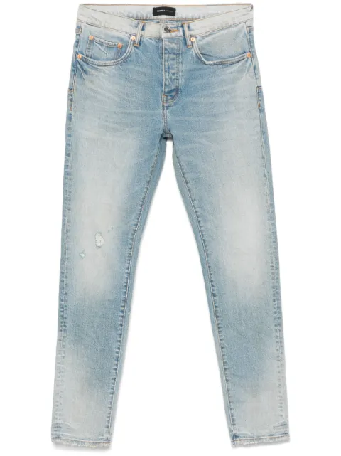Purple Brand jean à effet usé