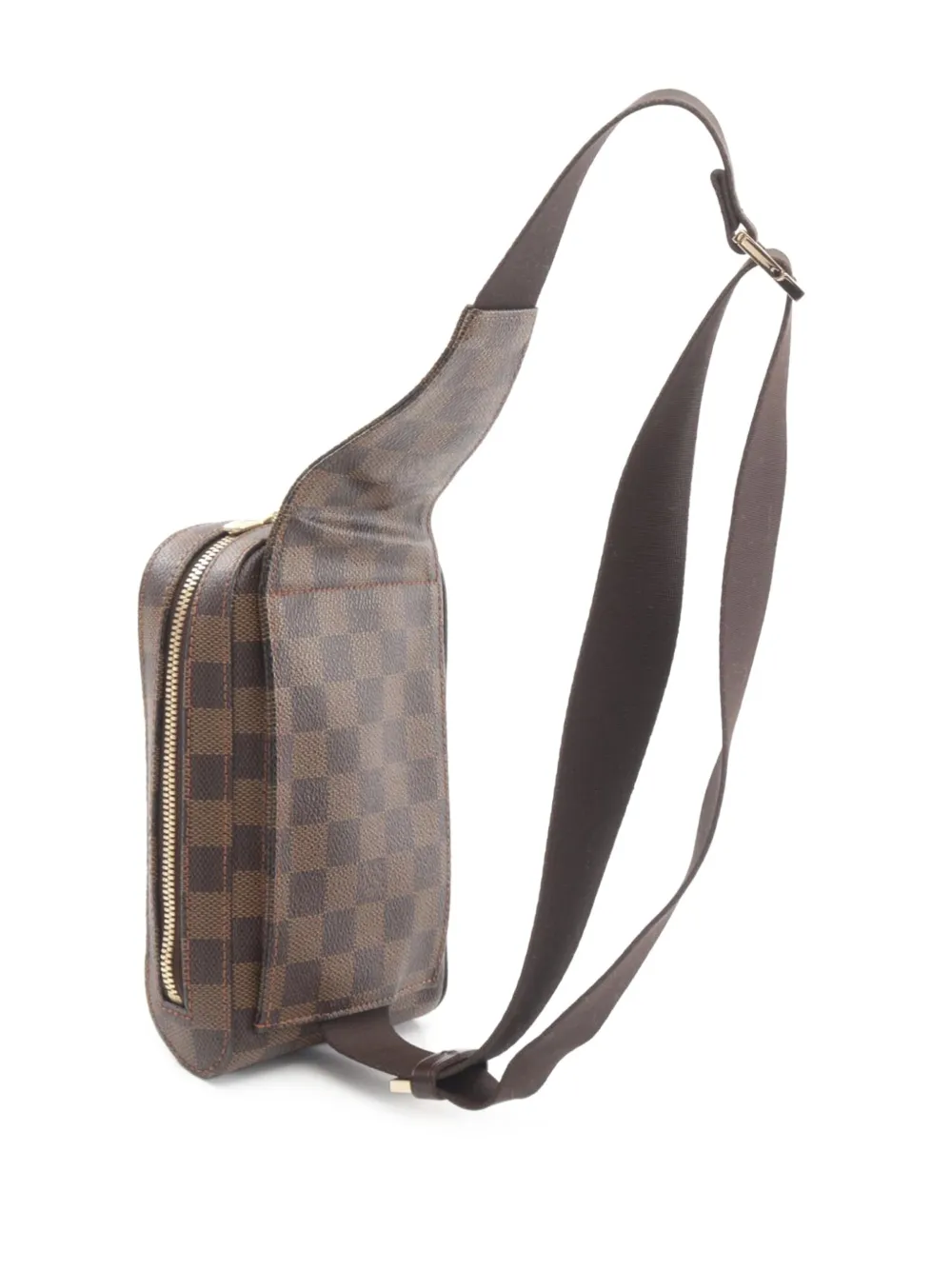 Louis Vuitton Pre-Owned 2005 Damier Ebene Geronimos crossbodytas - Bruin