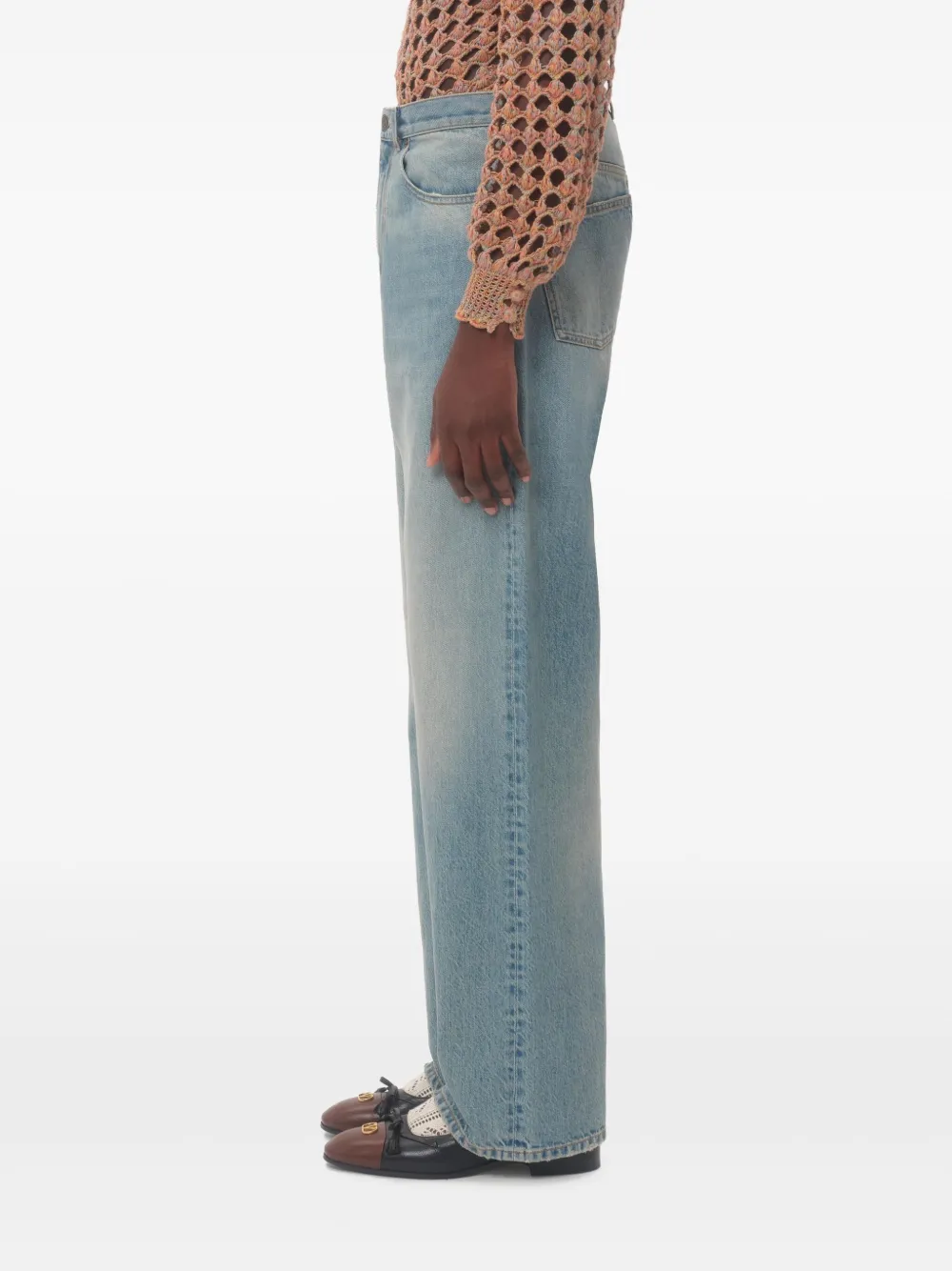 Valentino Garavani Straight jeans Blauw