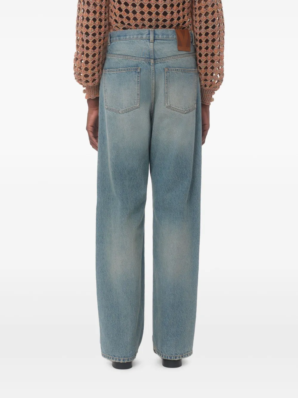 Valentino Garavani Straight jeans Blauw
