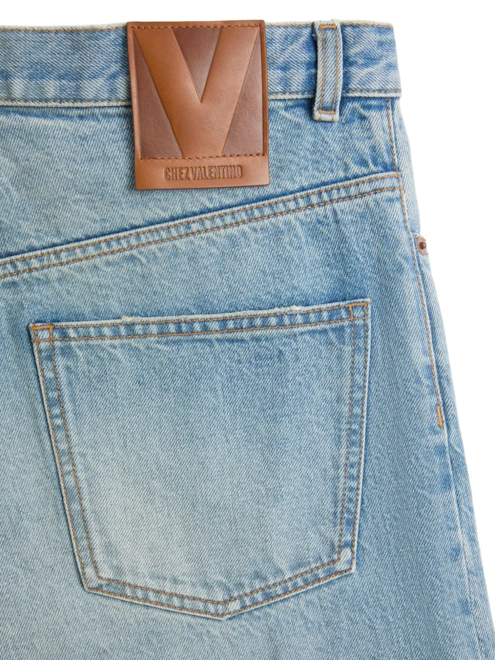 Valentino Garavani Straight jeans Blauw