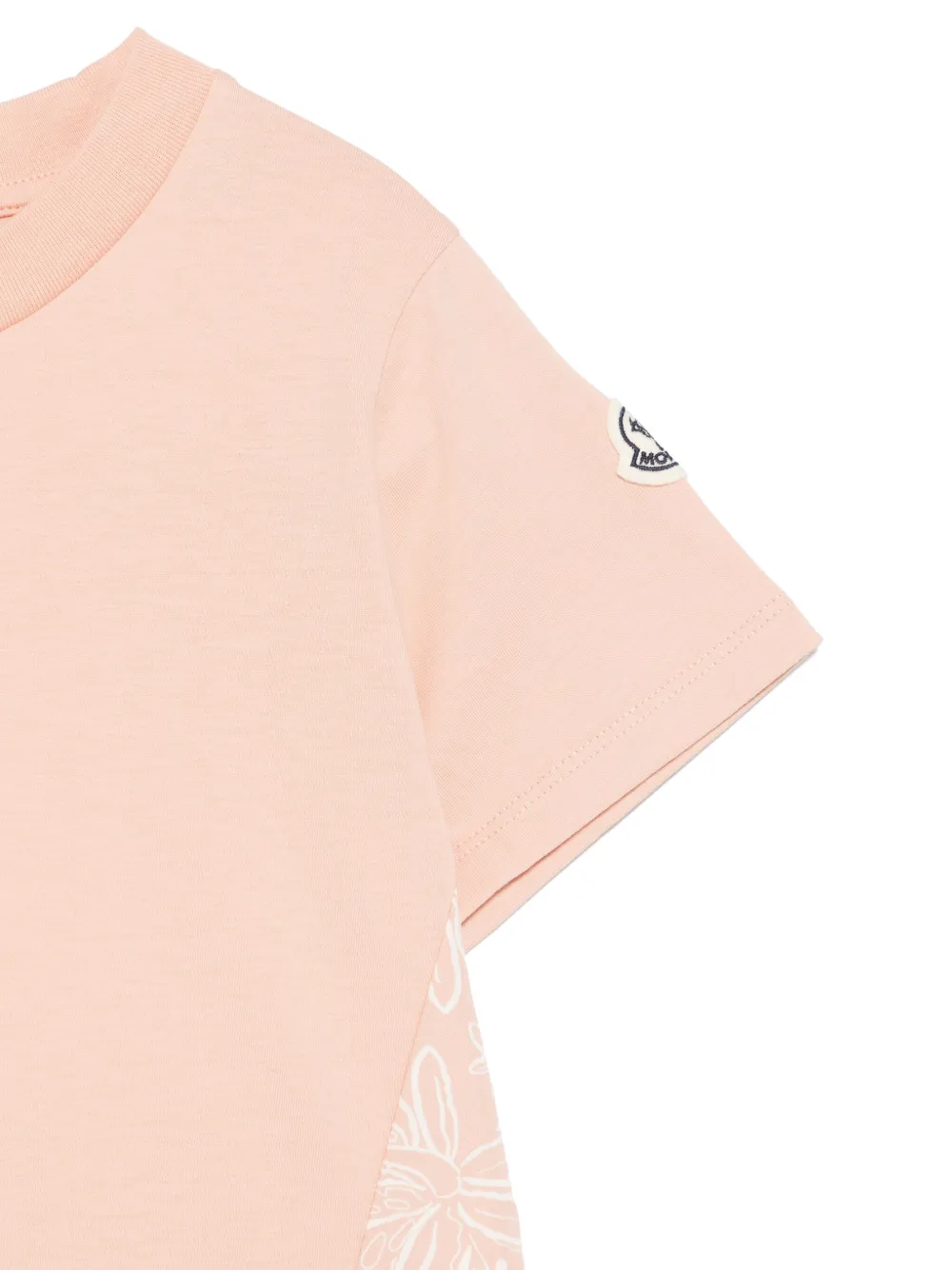 Moncler Enfant T-shirt Roze