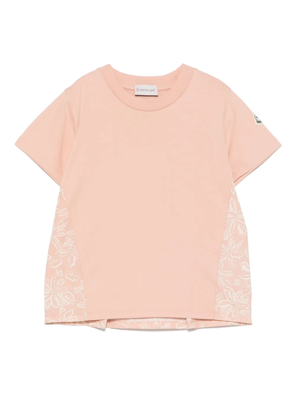 Moncler Enfant T-shirt Roze