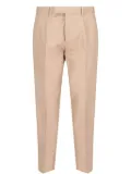 Zegna pressed crease tailored trousers - Neutrals