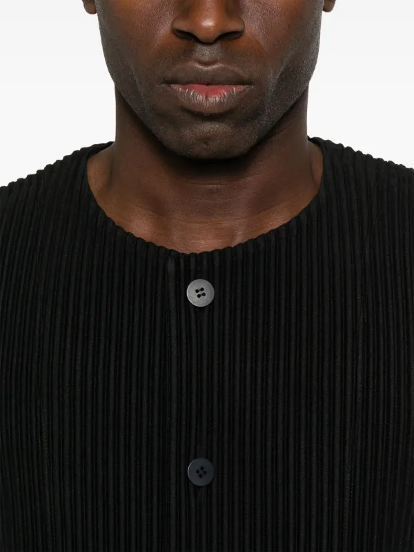 Homme Plissé Issey Miyake Tailored Pleats 1 ベスト | ブラック