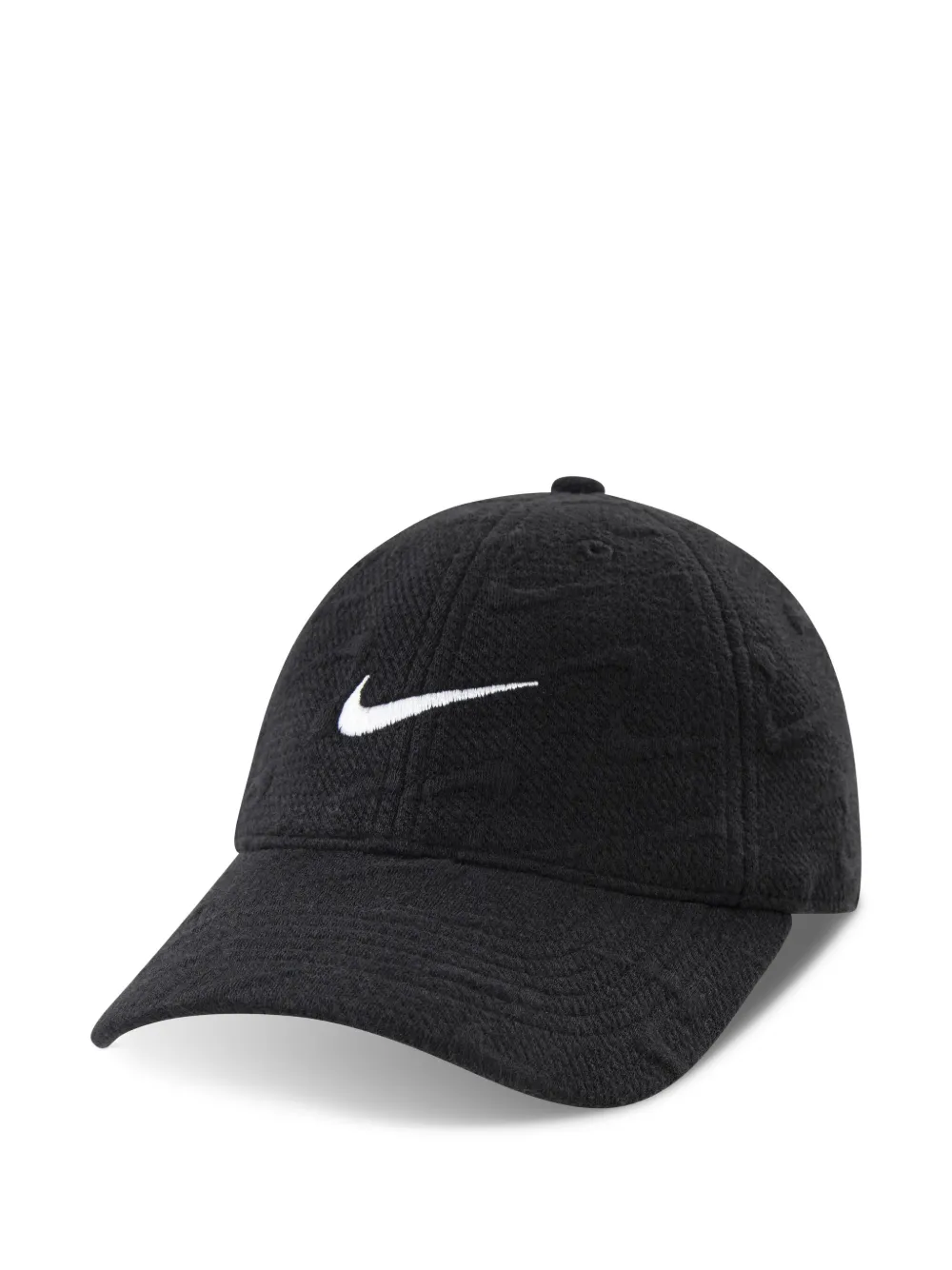 Image 1 of Nike Kids Swoosh-embroidered cap