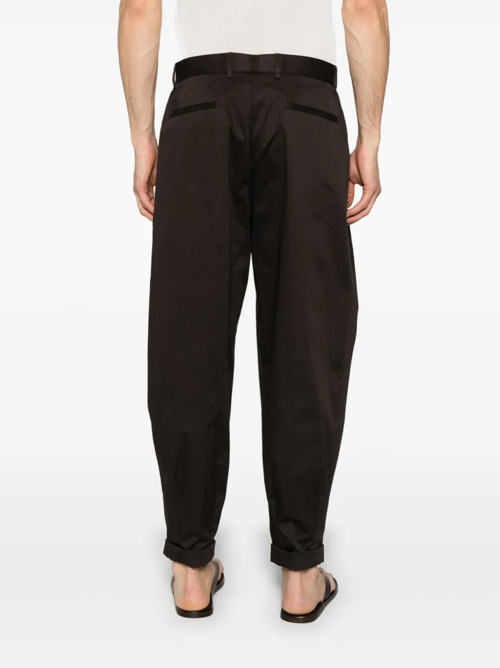 Dolce & Gabbana Gabardine chino Bruin
