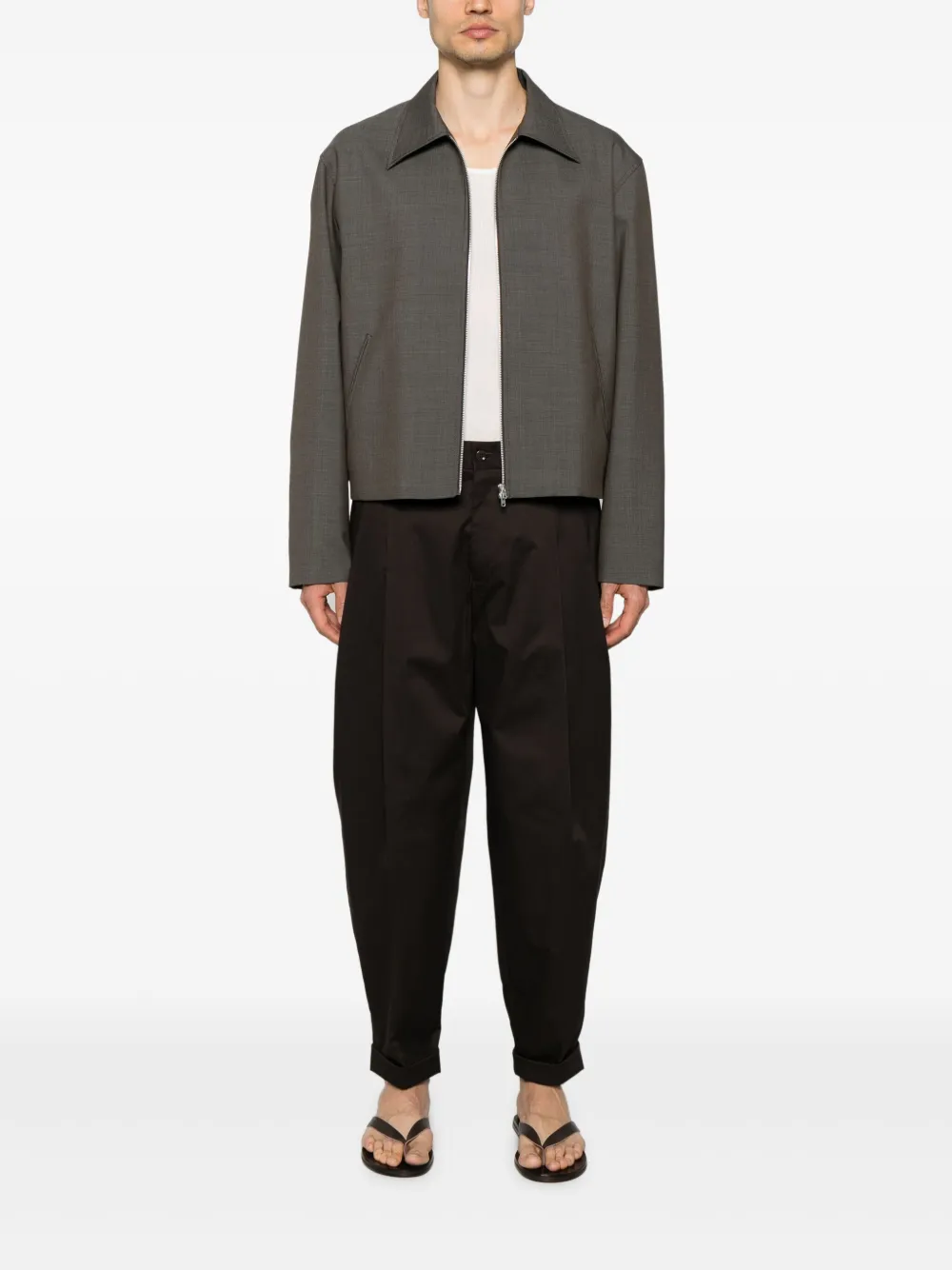 dolce&gabbana Dolce & Gabbana Gabardine chino - Bruin
