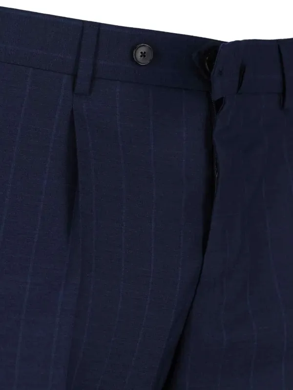 CARUSO ストライプスーツ ネイビー Caruso ストライプ スーツ | ブルー | FARFETCH JP