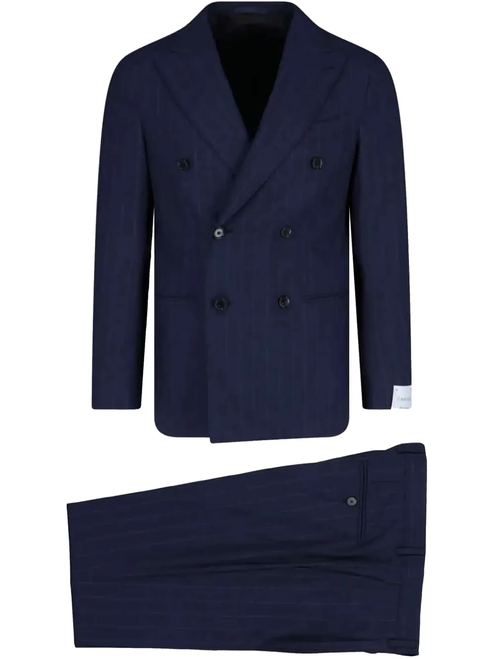 striped suit
