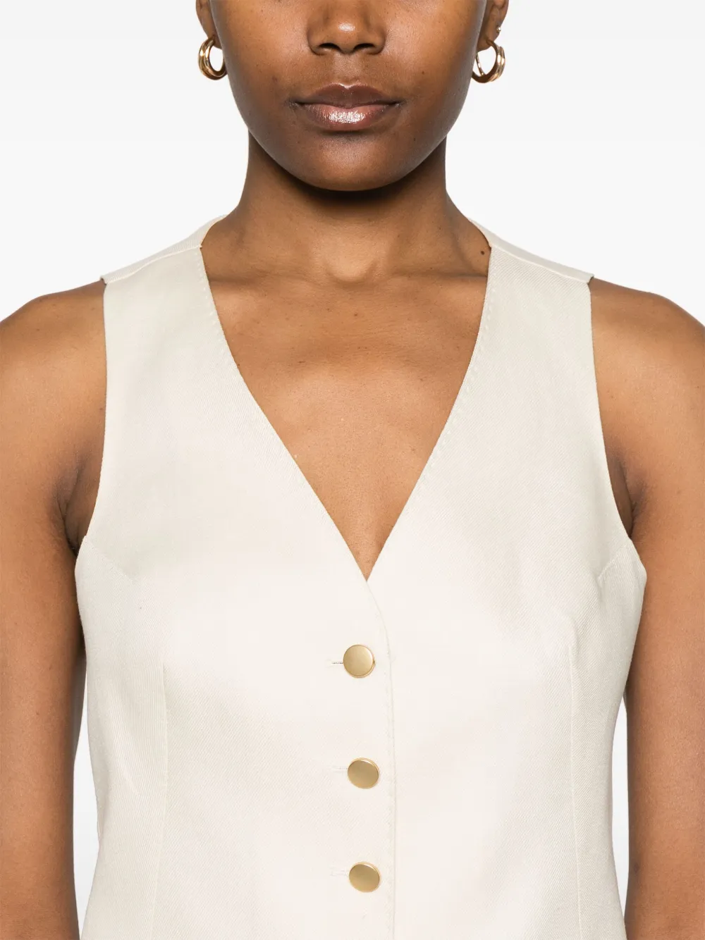 Tagliatore Gaelle gilet Beige