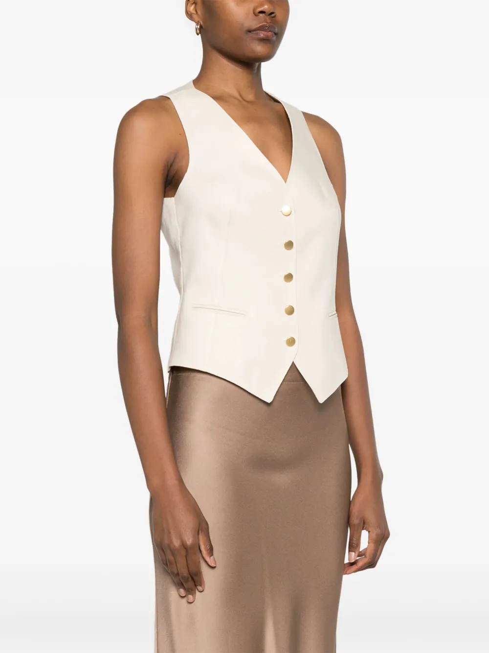 Tagliatore Gaelle gilet Beige