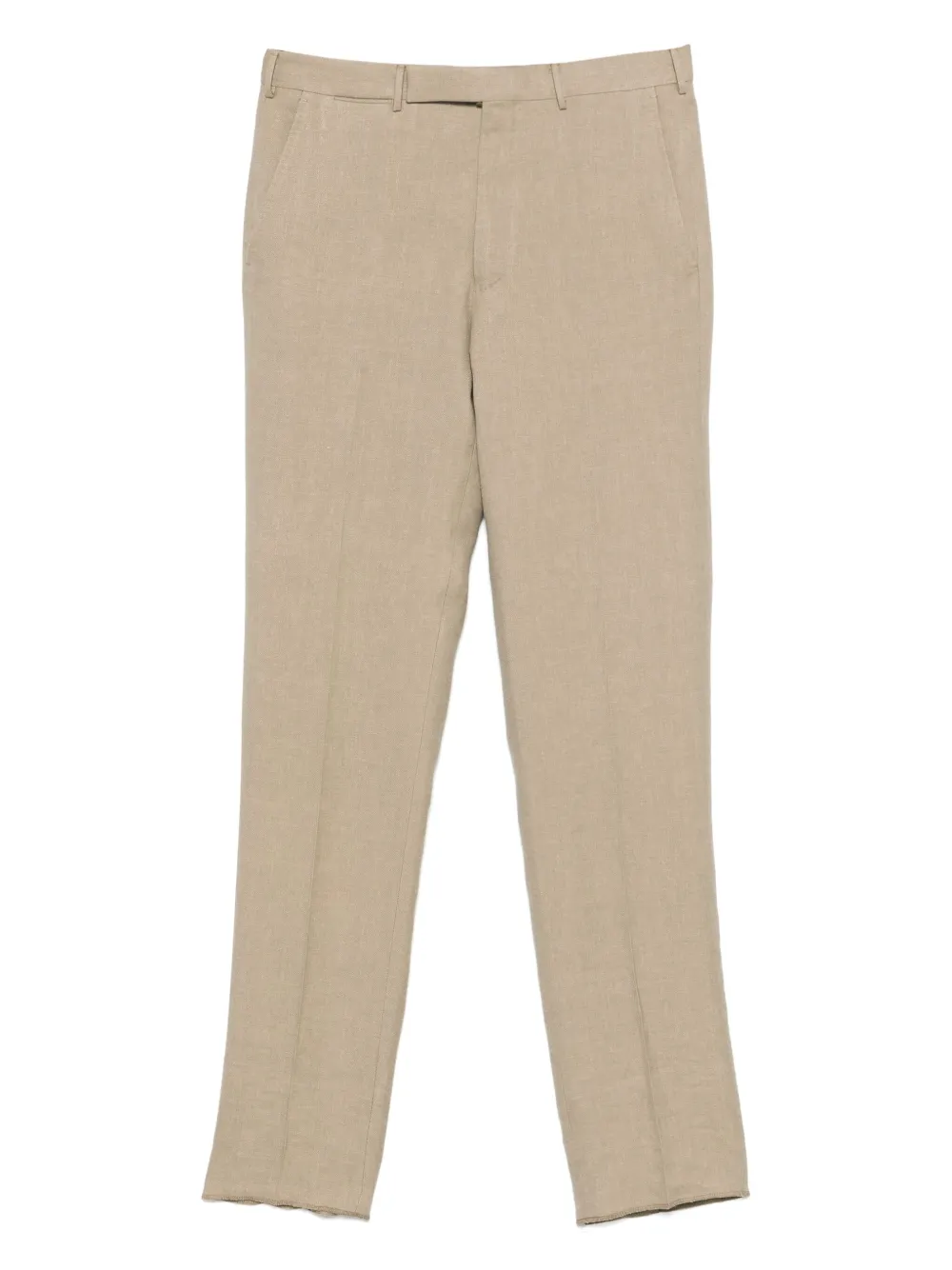 Zegna pantalon à coupe droite | tons neutres | Image 1