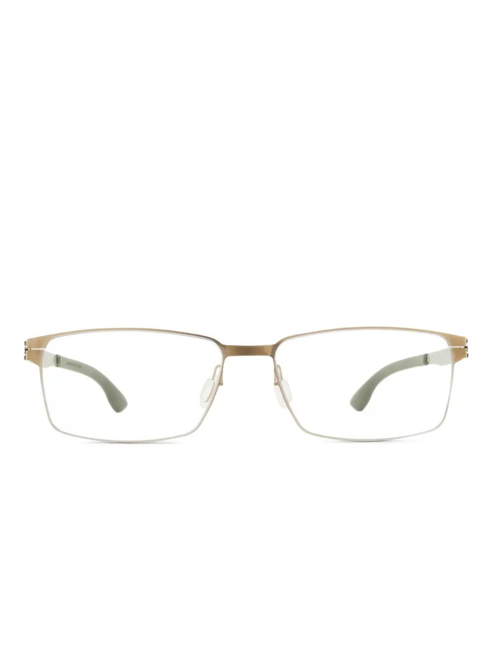 Ic! Berlin rectangle-frame glasses | Gold | Image 1