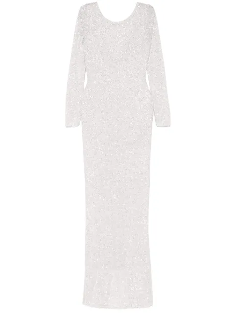 Alessandra Rich sequinned maxi dress