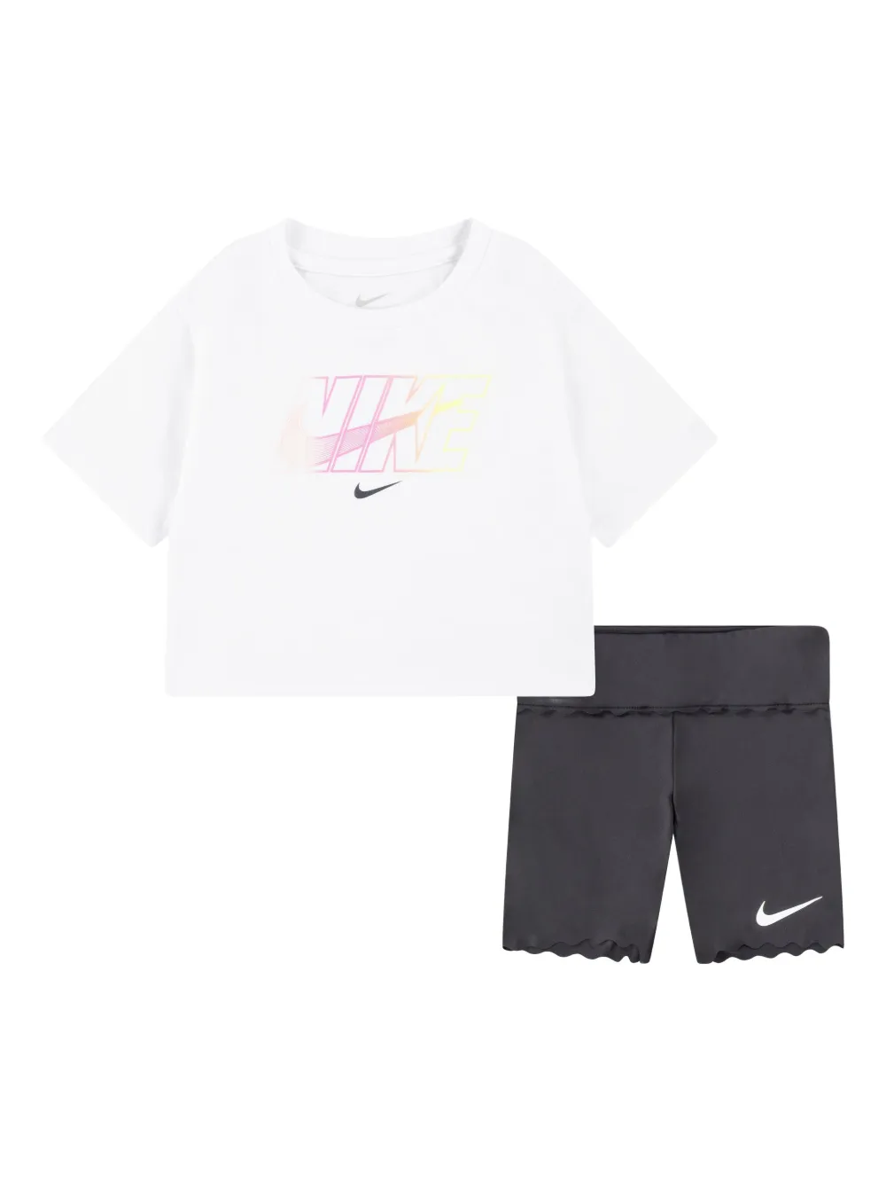 Nike Kids Swoosh Motion Shorts (2er-Set) | Schwarz | Image 1