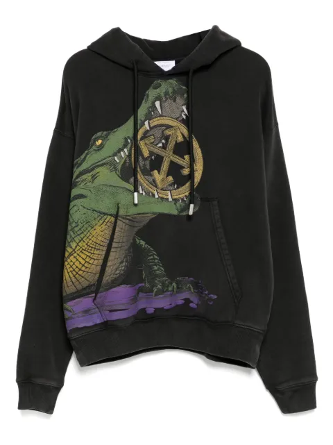 Off-White big croco skate hoodie