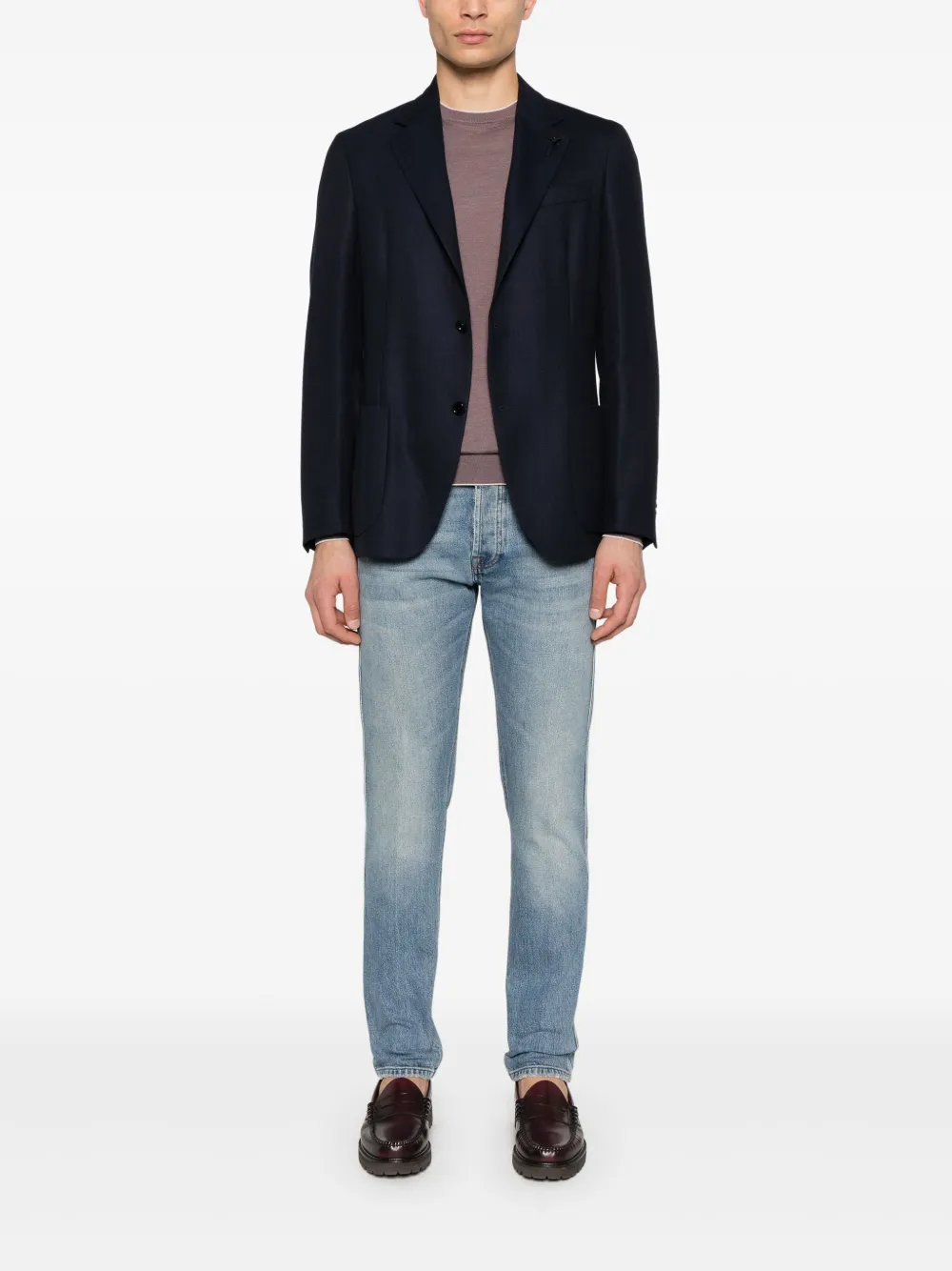 Lardini Skinny jeans - Blauw