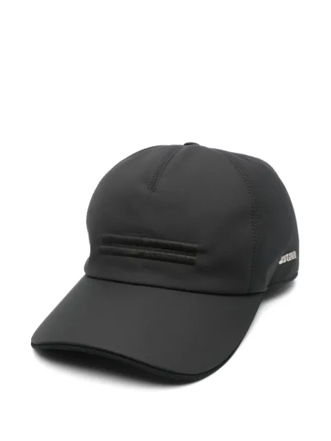 Zegna logo-lettering cap