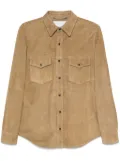 Jacob Cohën suede shirt jacket - Brown