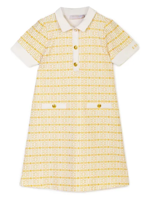 Escada Kids Kleid mit Logo-Print