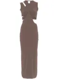 Amazuìn Kylee maxi dress - Brown