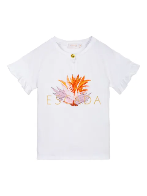 Escada Kids logo-print T-Shirt