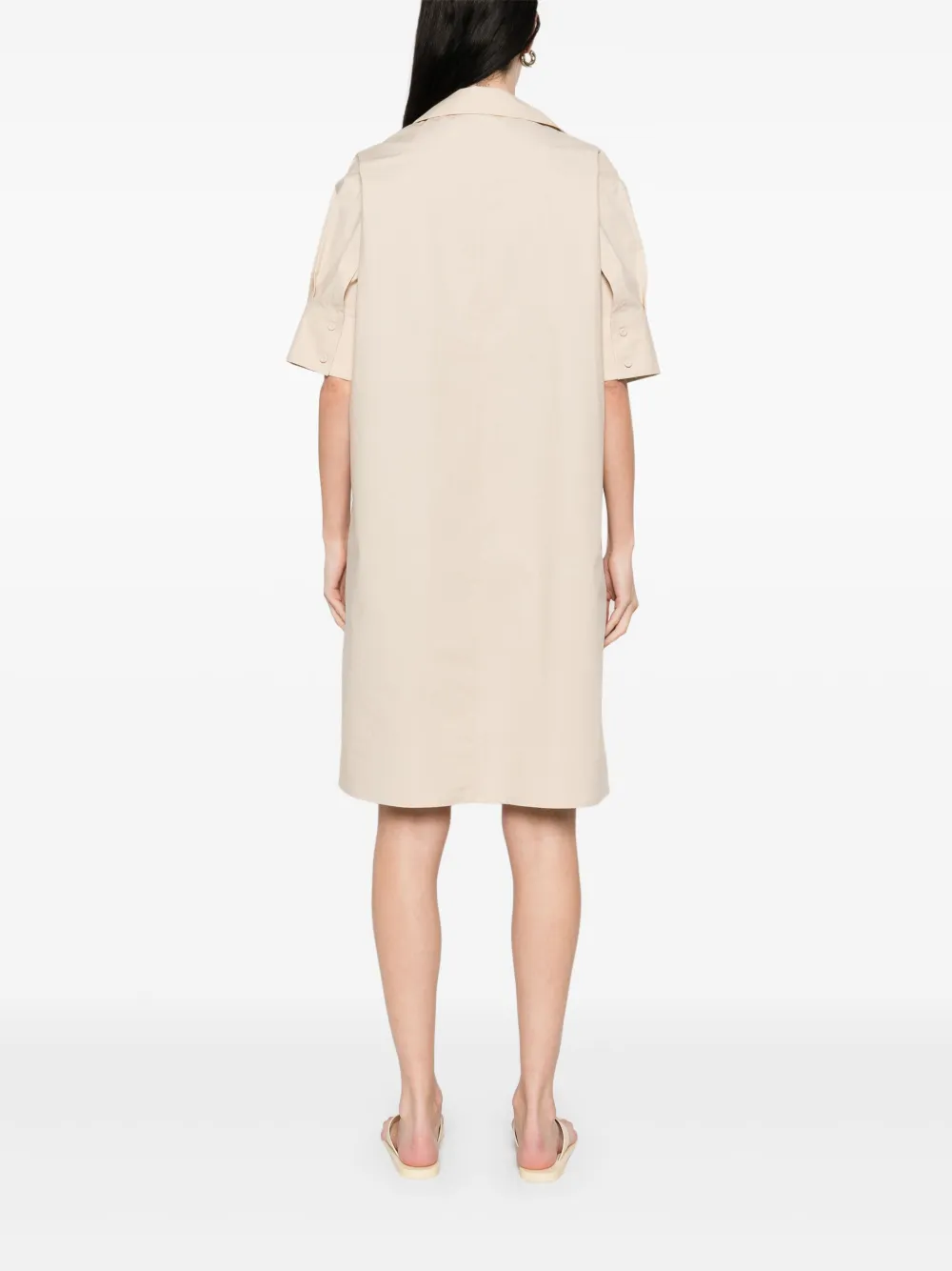 Antonelli Longbeach mini-jurk Beige