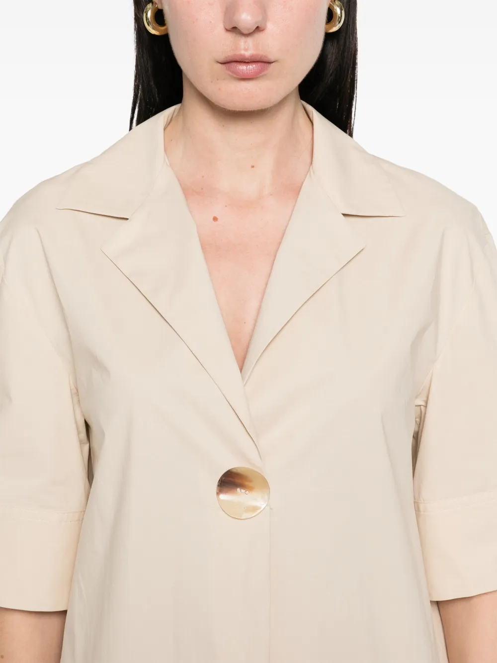 Antonelli Longbeach mini-jurk Beige