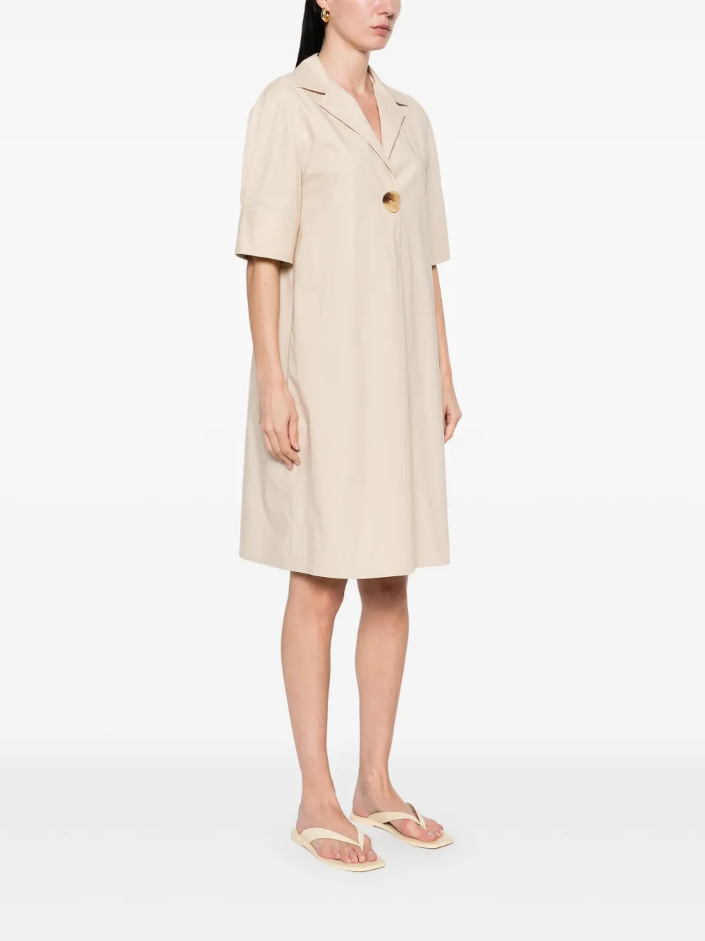 Antonelli Longbeach mini-jurk Beige