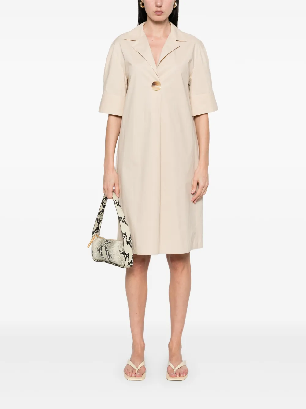 Antonelli Longbeach mini-jurk - Beige