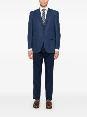 CANALI カナーリ　イタリア製 ネイビー　セットアップ　ストライプ44 compass1747476034.jpg