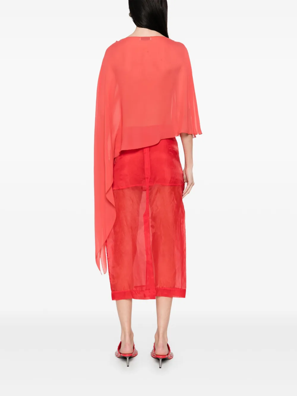 Shop Antonelli Melone Top In Red
