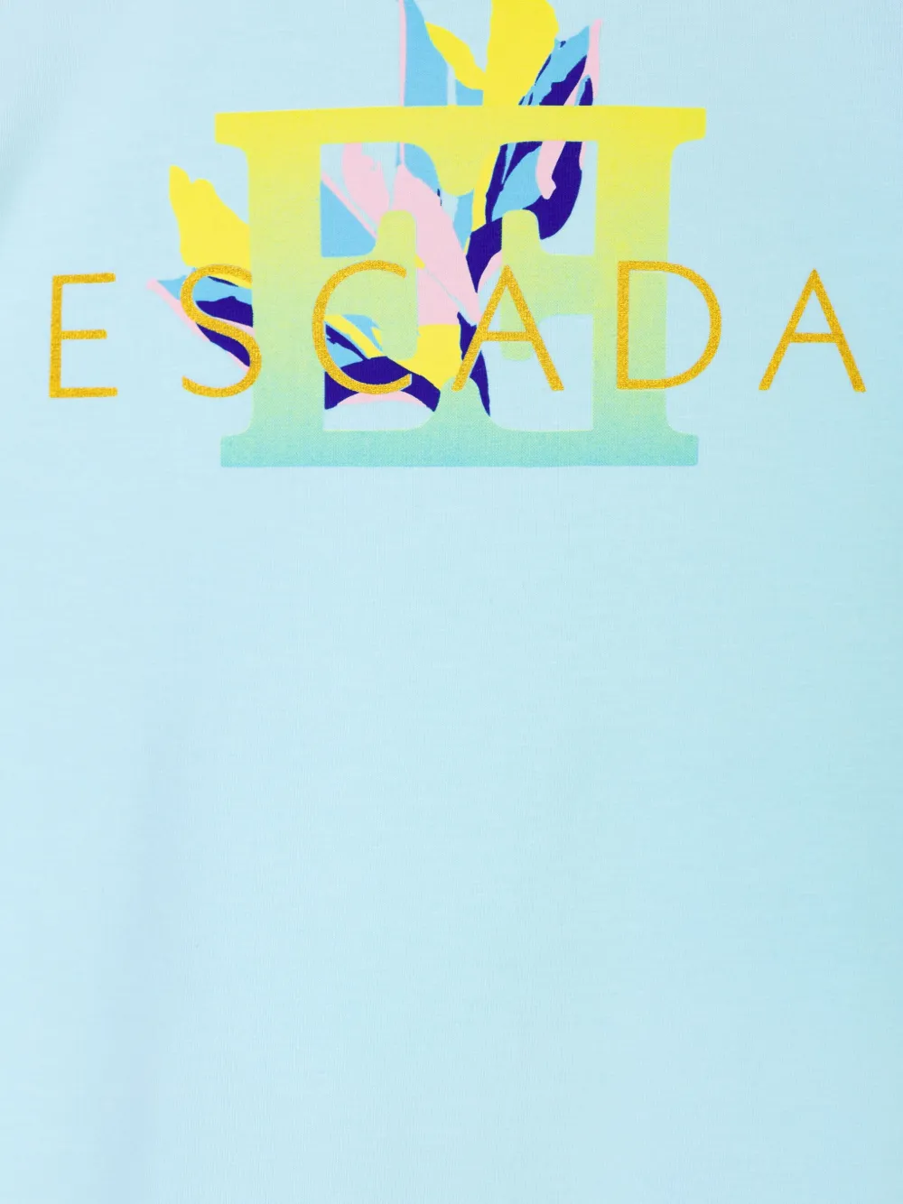 Escada Kids Katoenen jurk - Blauw