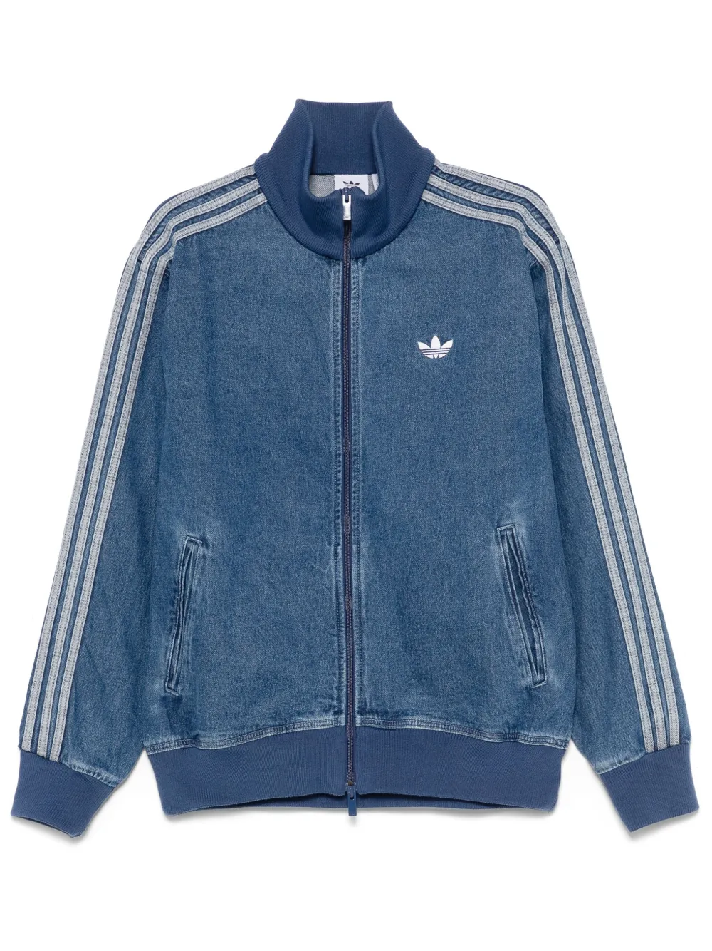 adidas Firebird Adicolor denim jacket | Blue | Image 1