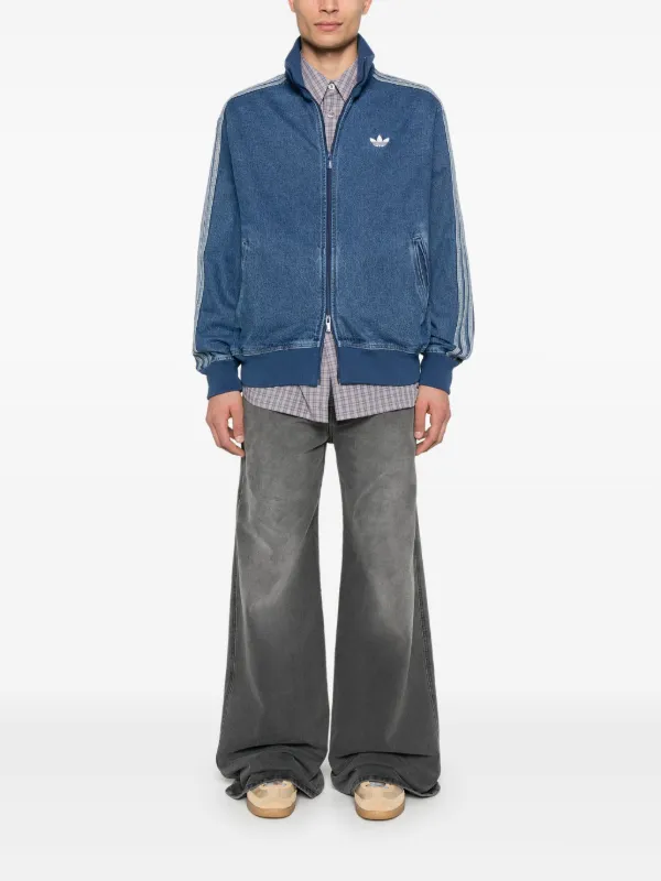 Adidas DENIM FIREBIRD TRACKTOP XL JC6233 - メルカリ
