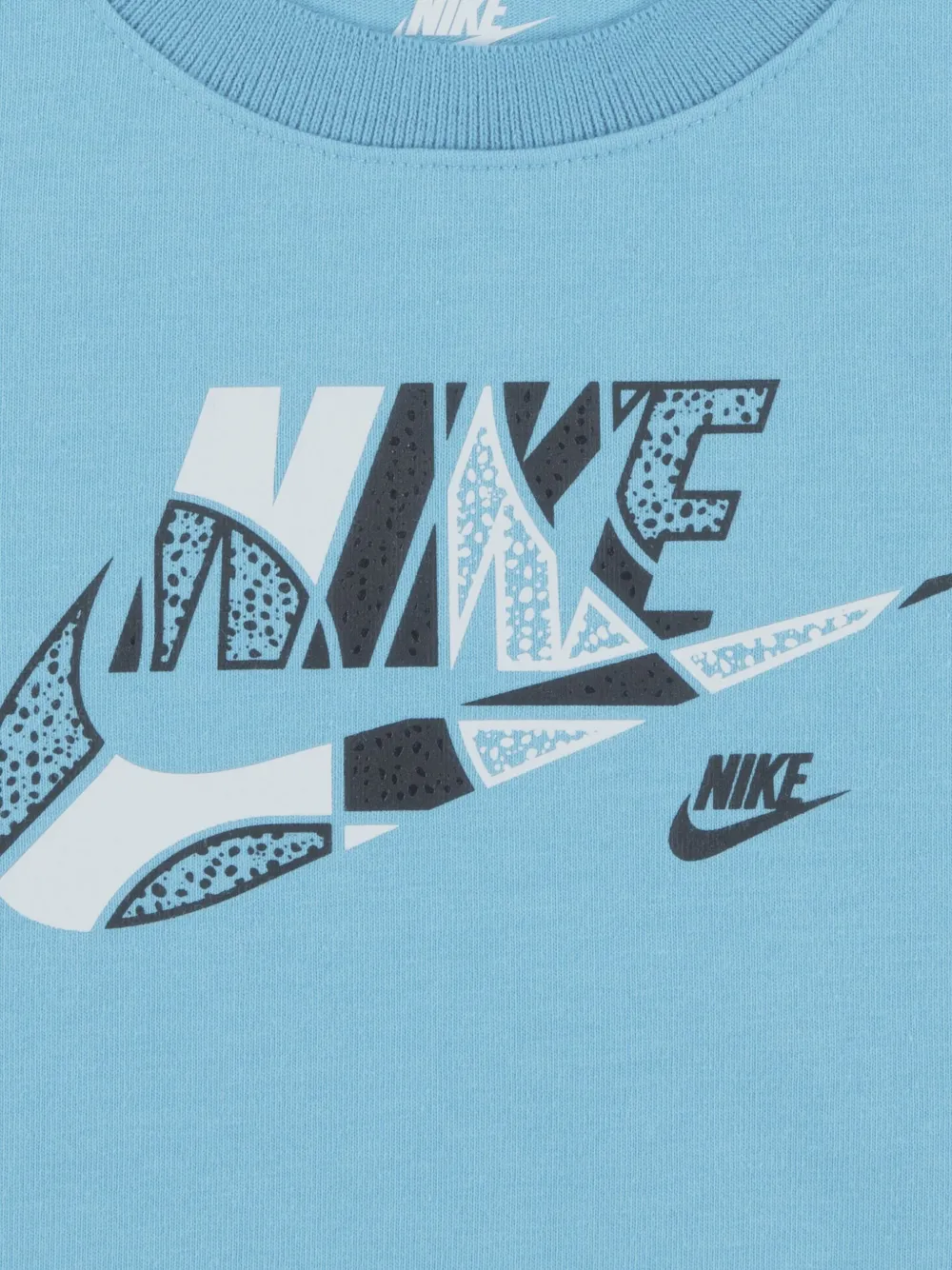 Nike Kids Shorts met logoprint Zwart