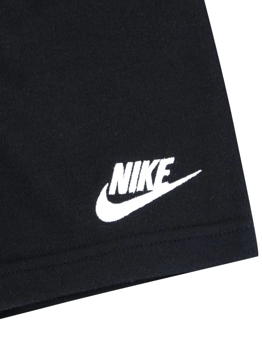 Nike Kids Shorts met logoprint Zwart