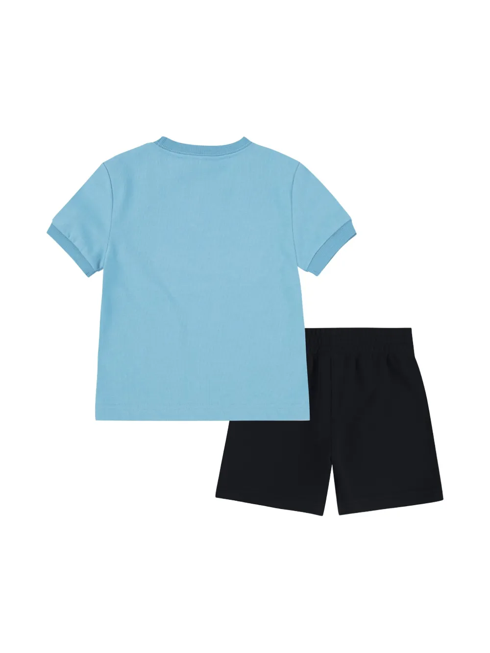 Nike Kids logo-print shorts set - Zwart