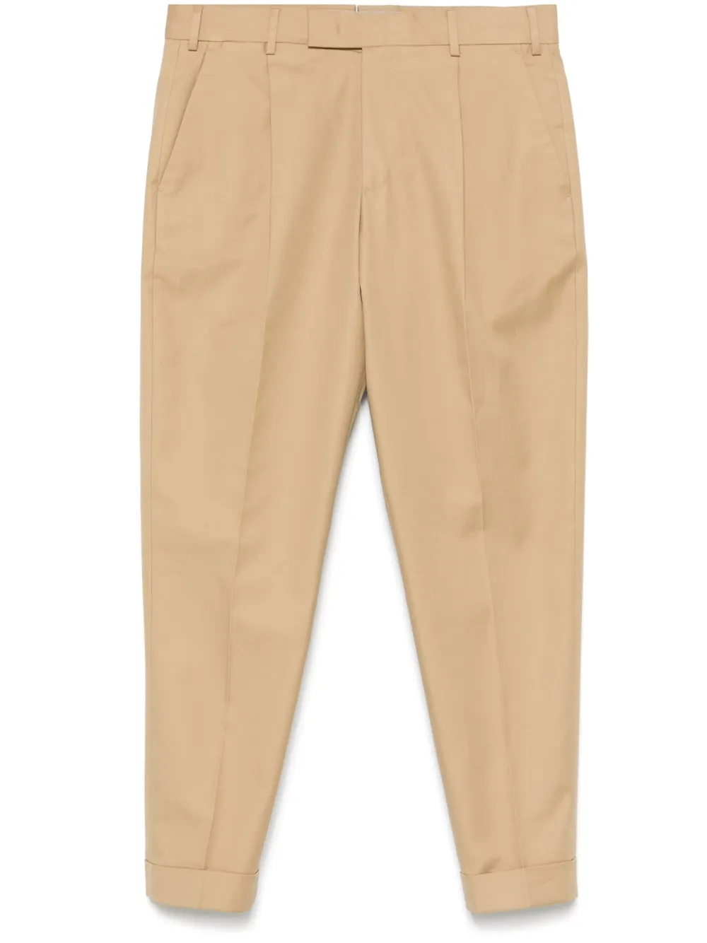 PT Torino Calça com detalhe de pregas | Neutro | Image 1