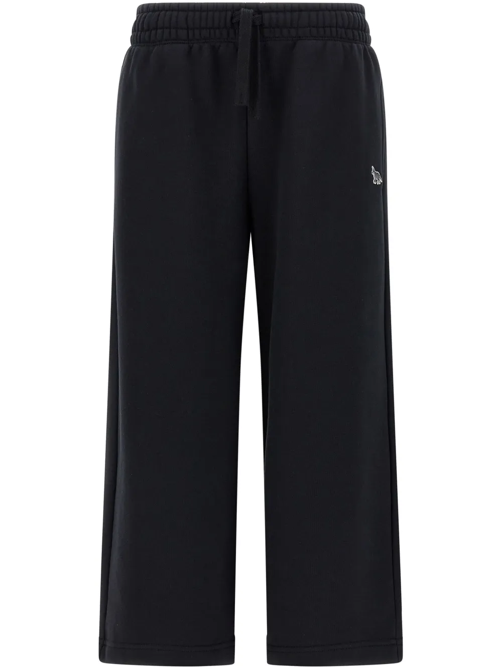 Shop Maison Kitsuné Baby Fox Joggers In Schwarz