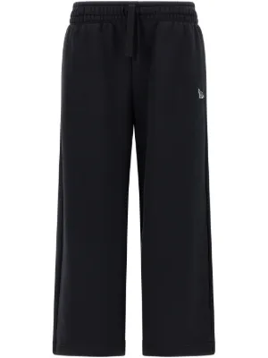 パンツ MAISON KITSUNE Women Straight Pants OW01129KM0325P199 Black FOX HEAD PATCH REGULAR JOG PANTS | Maison Kitsuné
