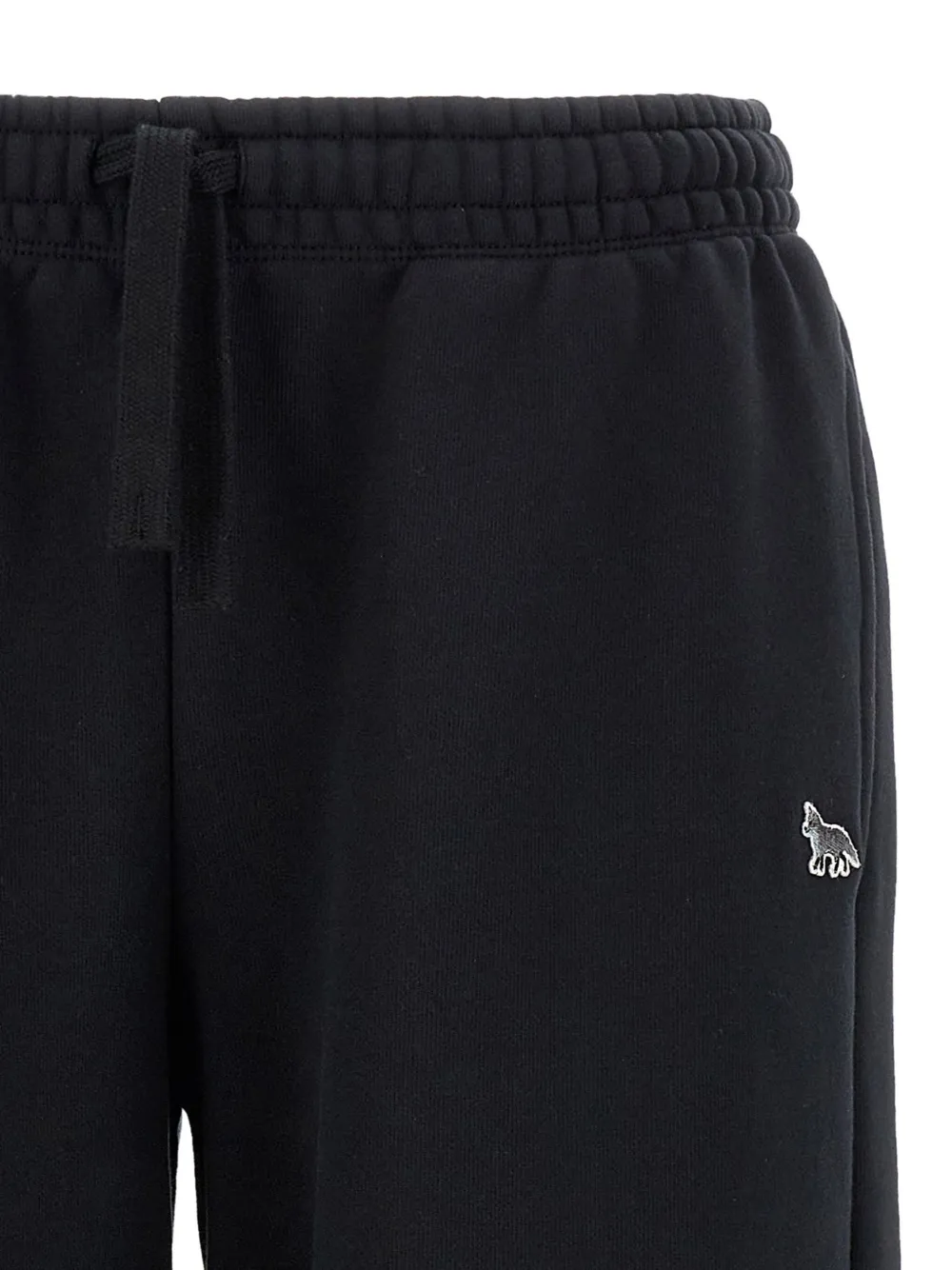 Shop Maison Kitsuné Baby Fox Joggers In Schwarz