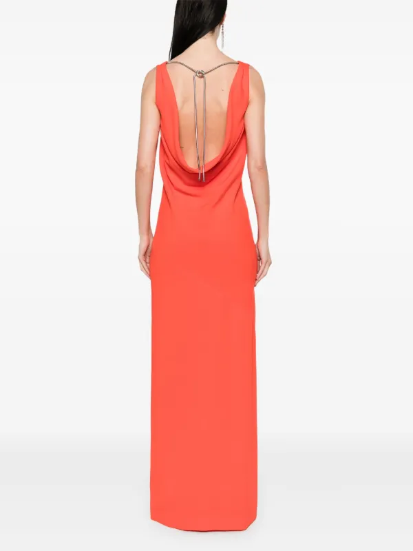 【関税込み】max mara CRESO' DRESS Max Mara Creso Maxi Dress | Orange | FARFETCH