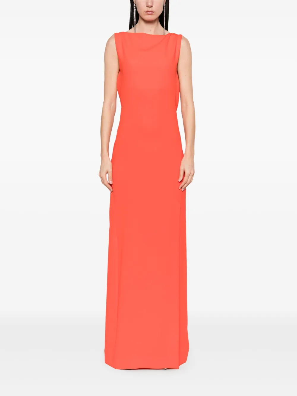 Max Mara Creso maxi-jurk - Oranje