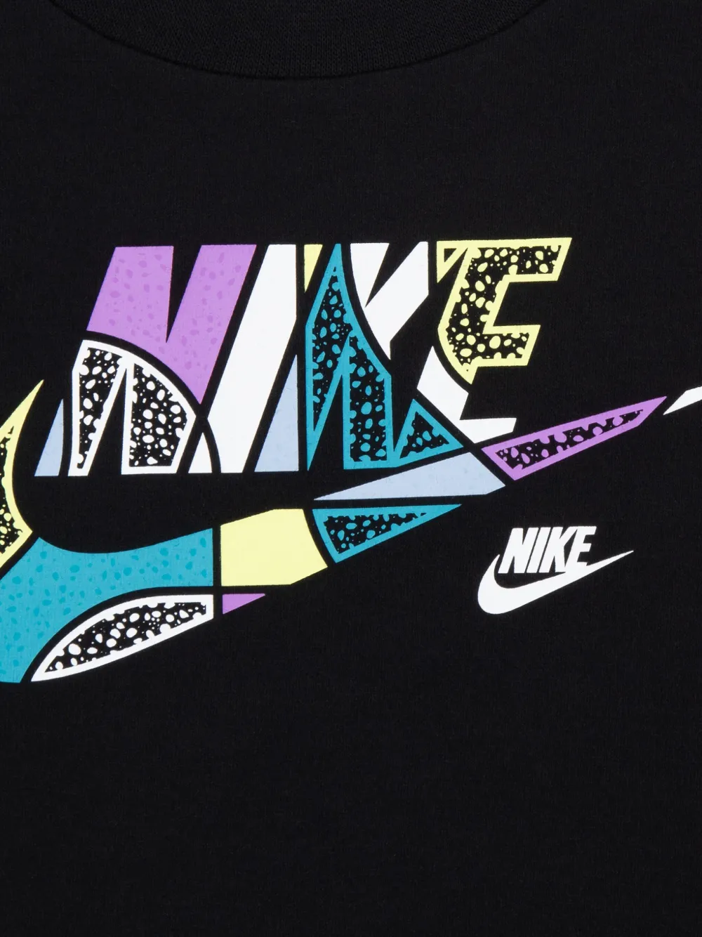 Nike Kids Shorts met logo Blauw