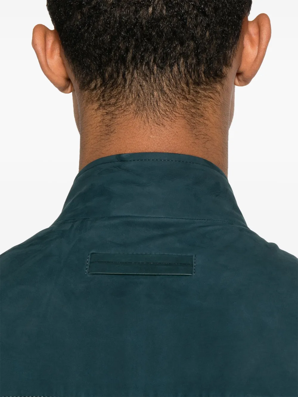 Zegna Jack met rits Groen