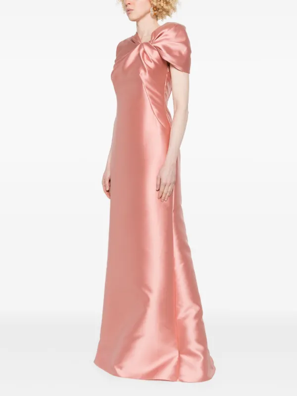 Alberta Ferretti Satin Gown | Pink | FARFETCH OM Alberta Ferretti Satin Gown | Pink | FARFETCH OM